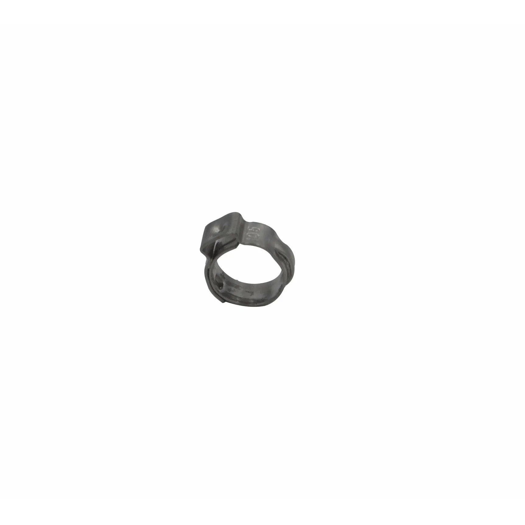 100 Piece 304 Stainless Steel 8.8-10.5mm Ear Hose Clamp