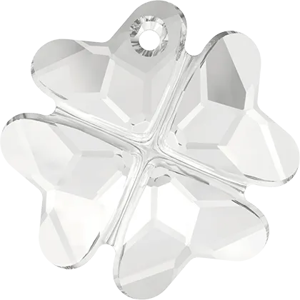6764 Swarovski Clover Pendants