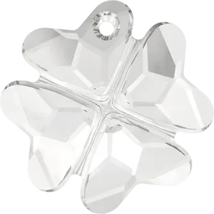 6764 Swarovski Clover Pendants