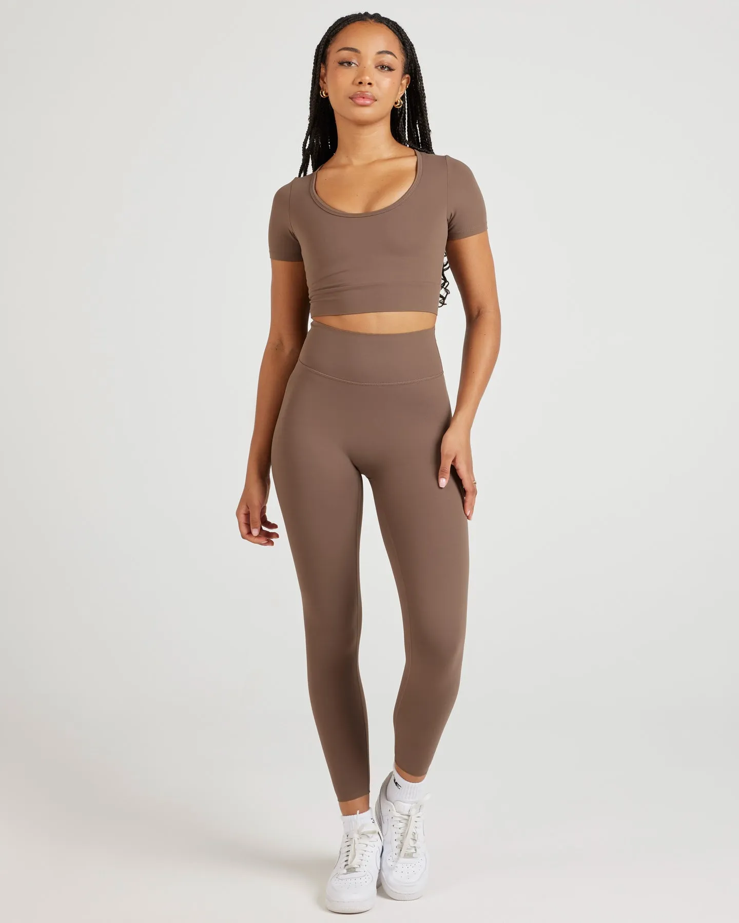 7/8 Airey Leggings - Light Brown