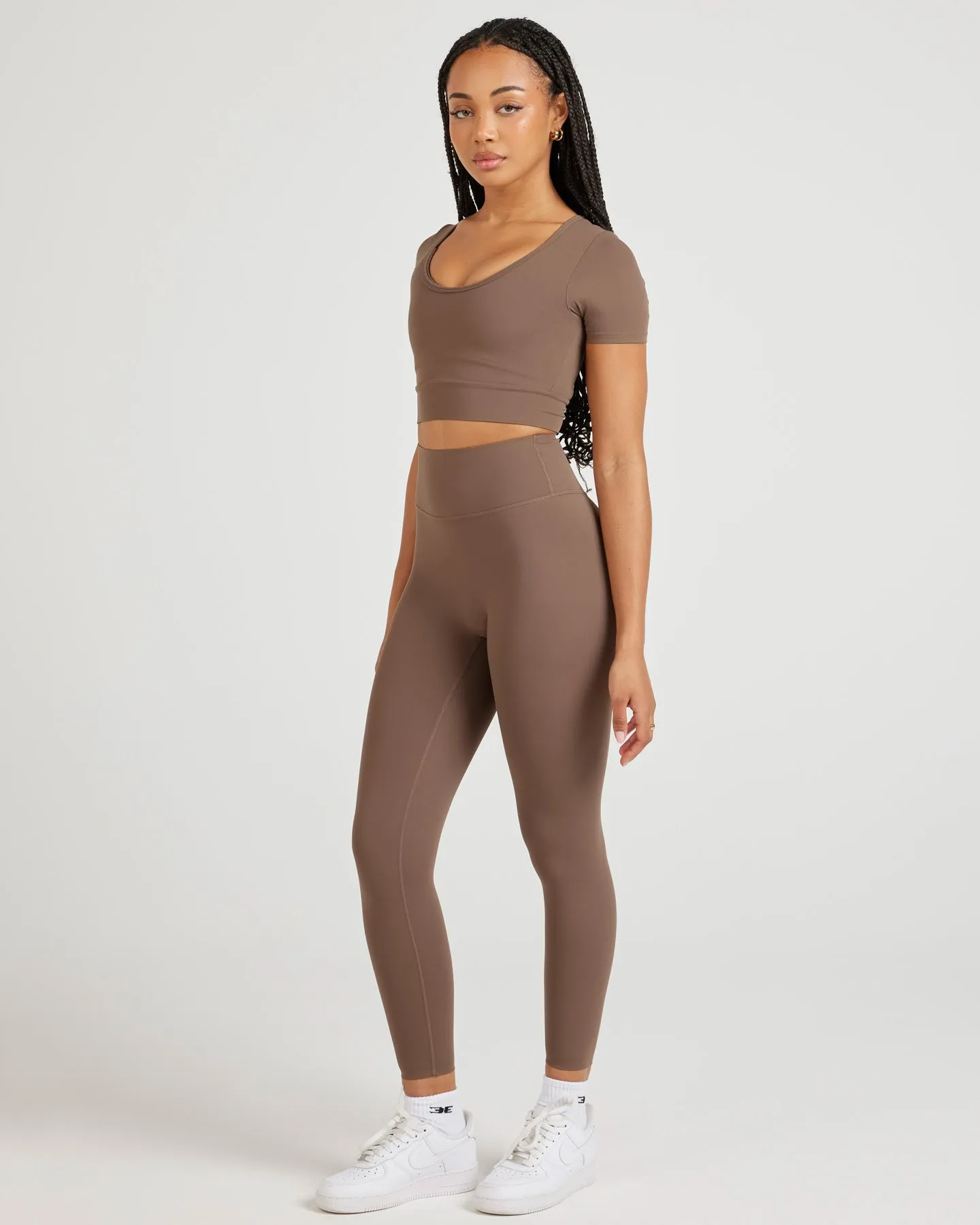 7/8 Airey Leggings - Light Brown