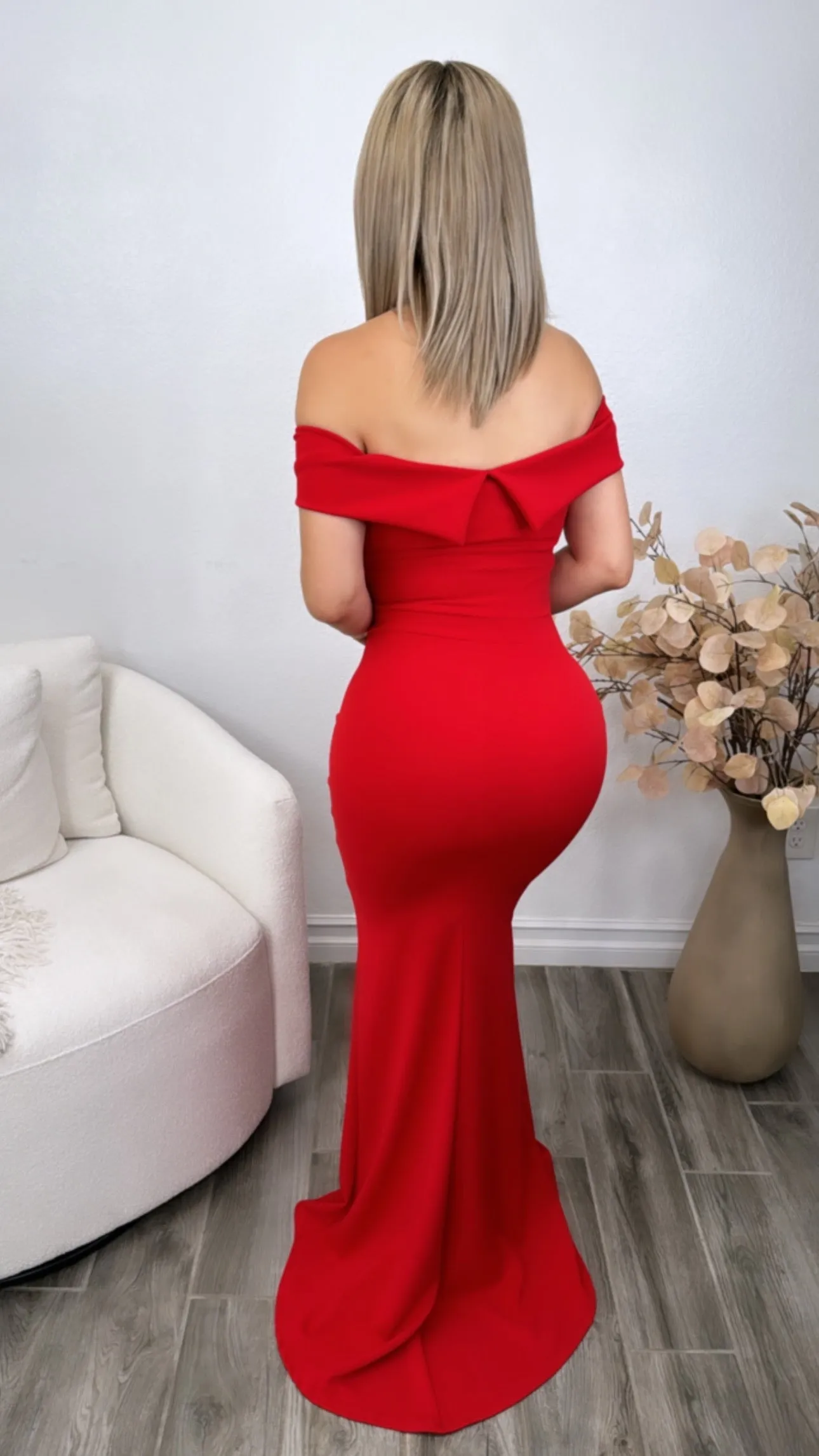 AIDEN RED DRESS