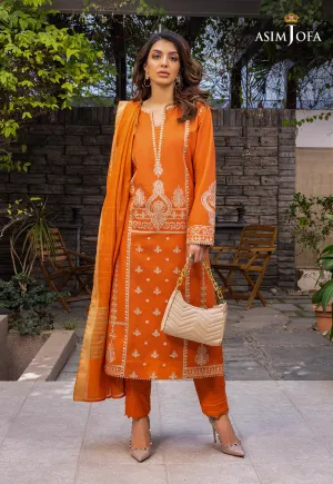 AJPE-21 (3-PC) | Asim Jofa Pret Essentials Eid Edit II Collection | Embroidered Stitched RTW Suits
