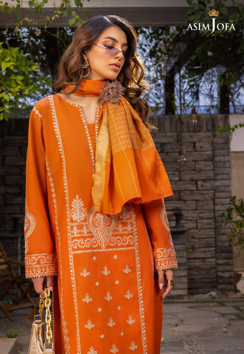 AJPE-21 (3-PC) | Asim Jofa Pret Essentials Eid Edit II Collection | Embroidered Stitched RTW Suits