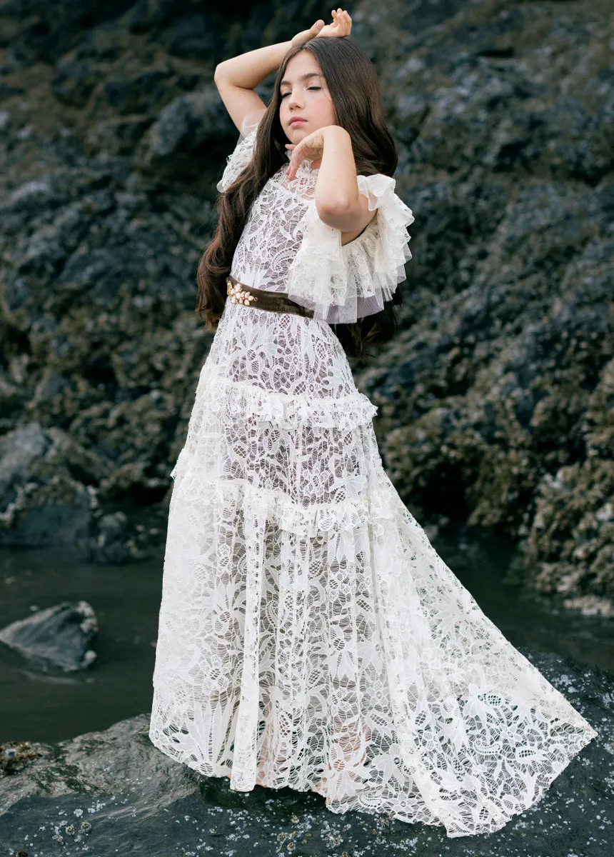 Alethea Impact Dress in Cream