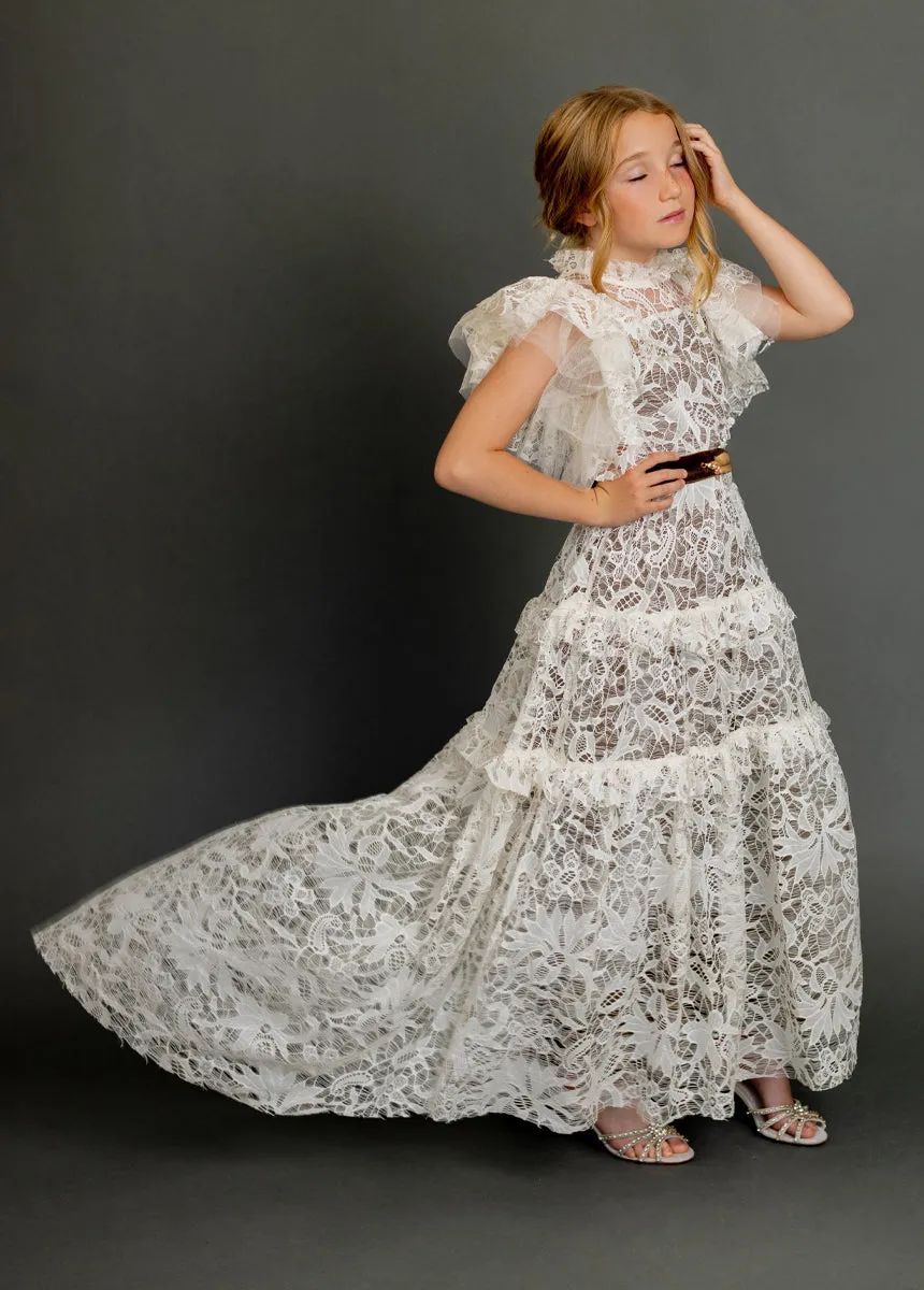 Alethea Impact Dress in Cream