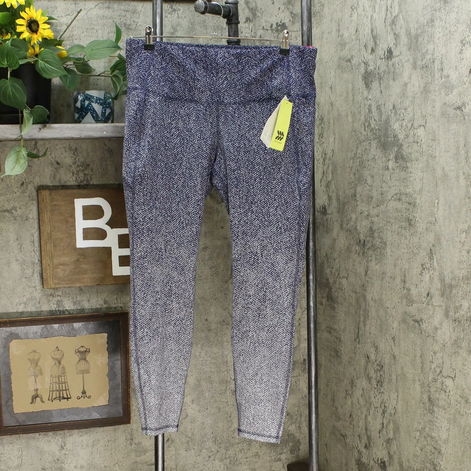 All In Motion Women's Premium High Waisted Jacquard Leggings