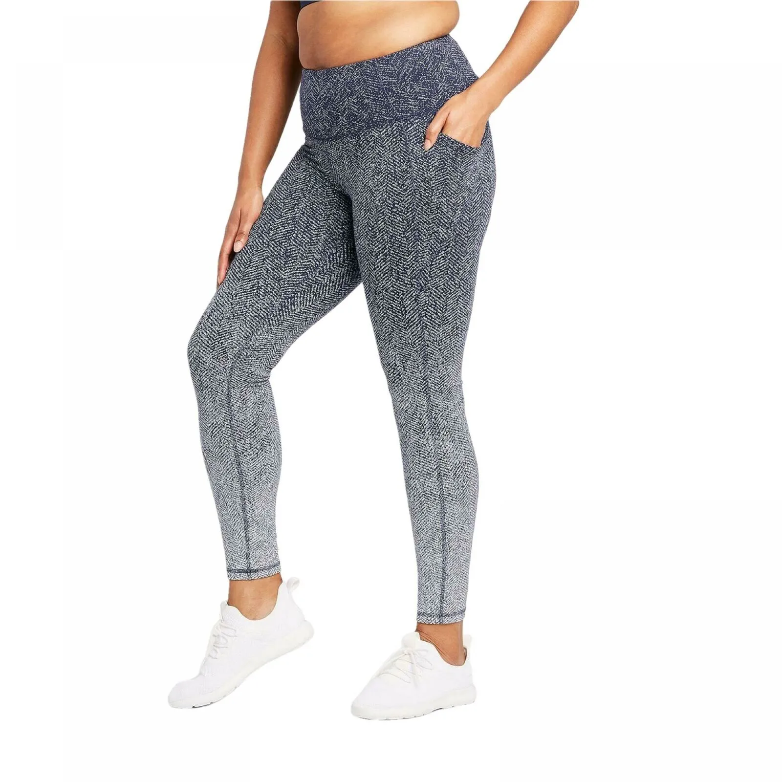 All In Motion Women's Premium High Waisted Jacquard Leggings