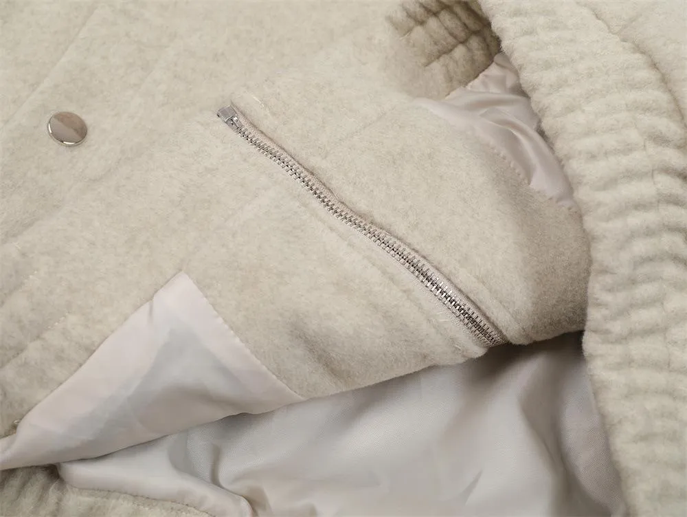 American Style Basic Woolen Jacket