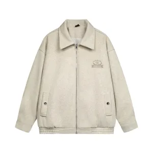 American Style Basic Woolen Jacket