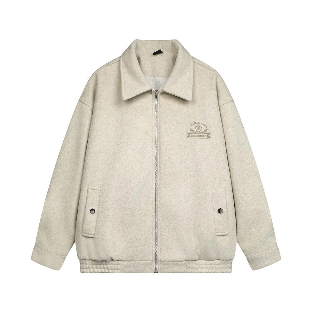 American Style Basic Woolen Jacket