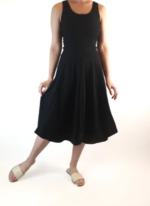 Ammo black sleeveless dress size S, fits AU6