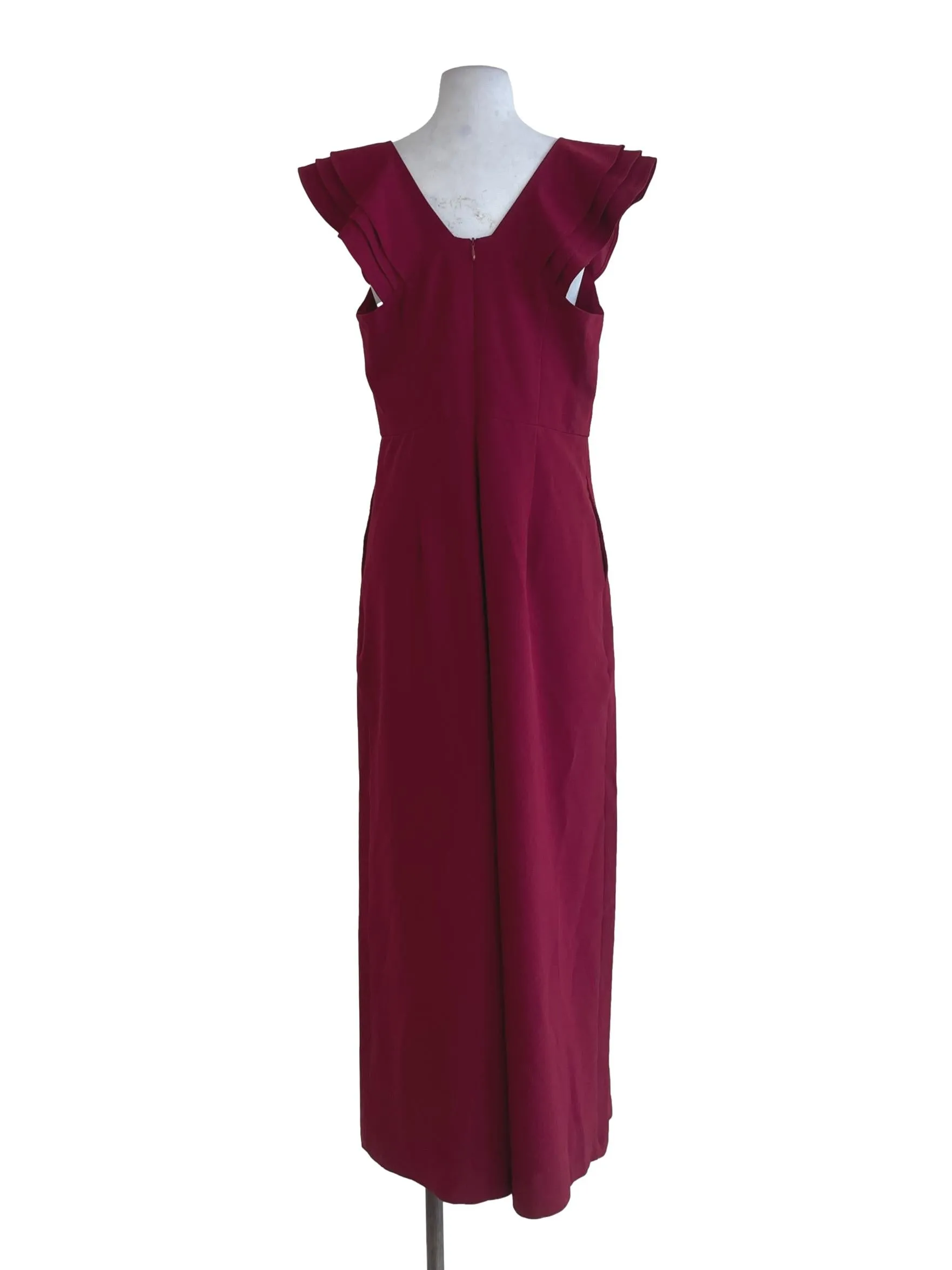 Apple Flouncy Sleeveless Jumpsuit