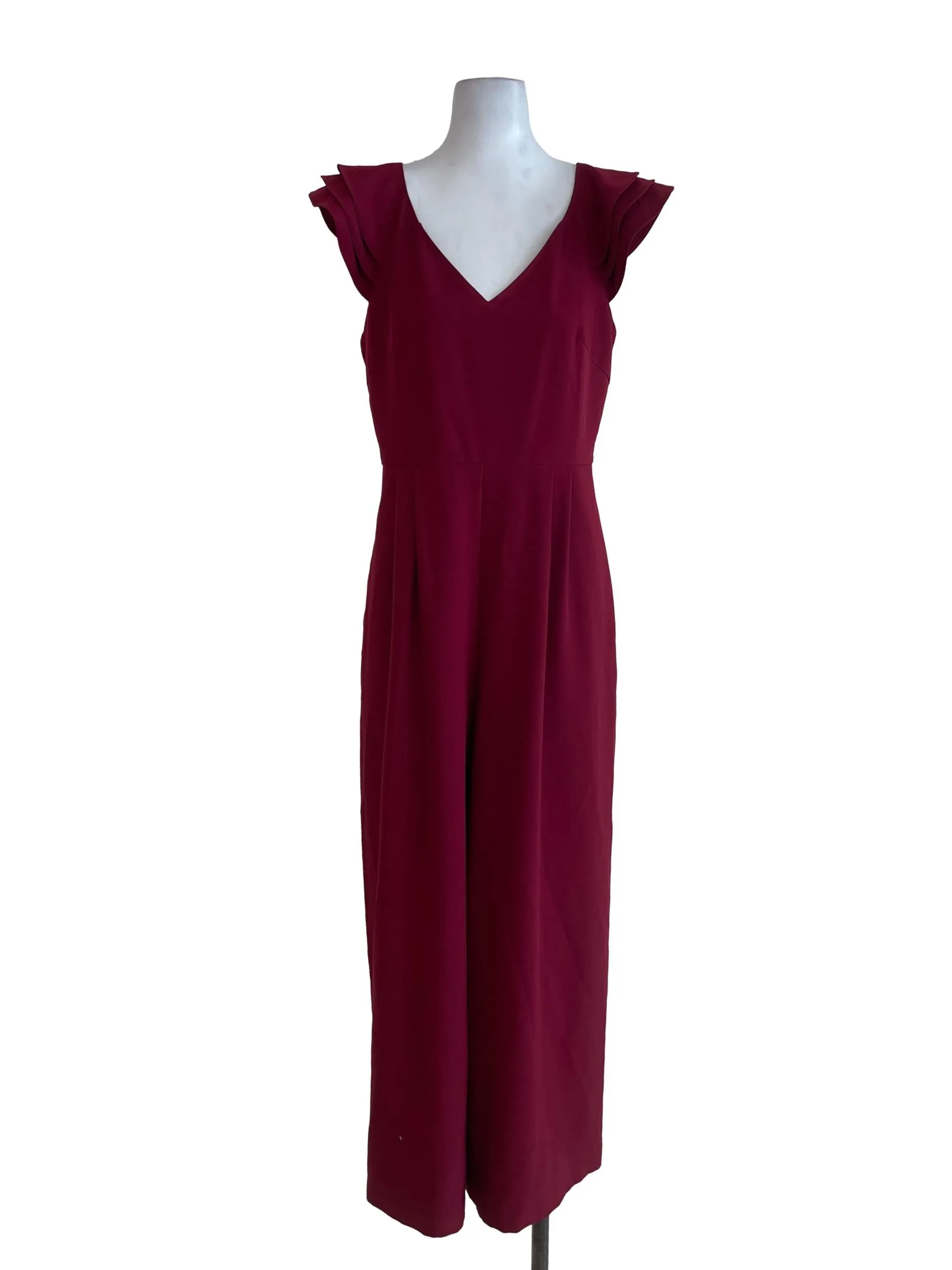 Apple Flouncy Sleeveless Jumpsuit