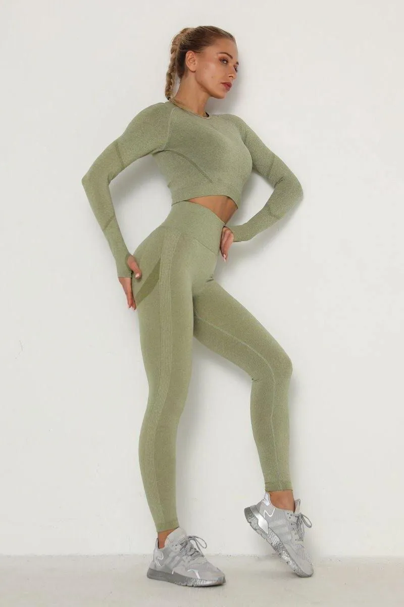 Army Green Yoga set