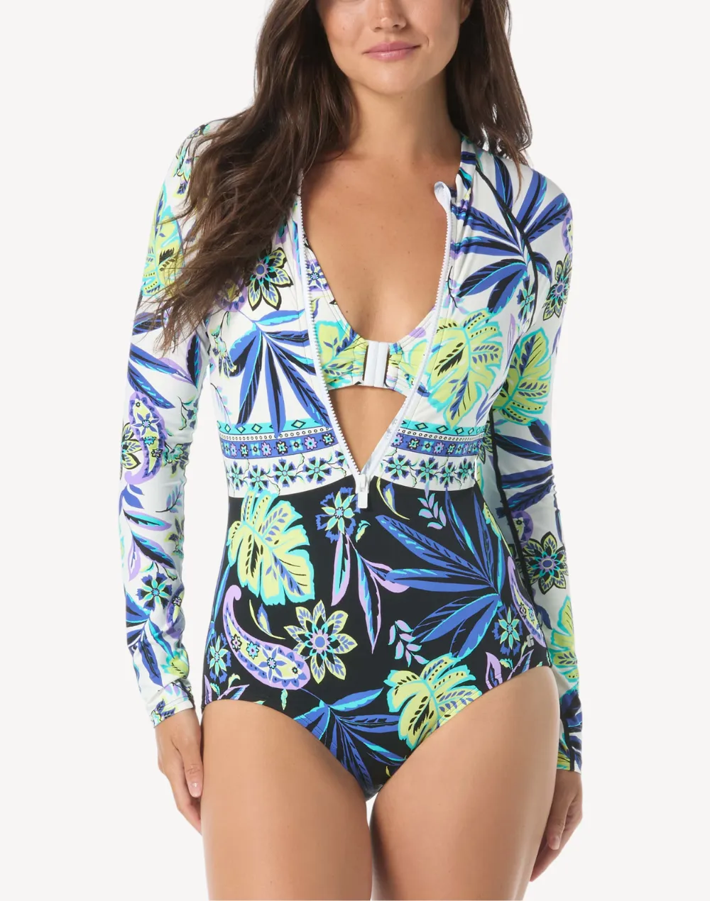 Aruba Bloom Sculpt UPF 50 Paddle Suit