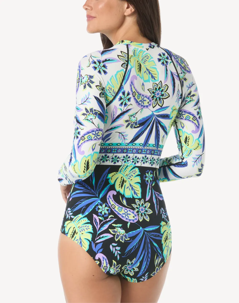 Aruba Bloom Sculpt UPF 50 Paddle Suit