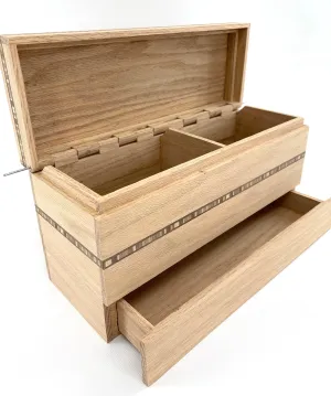 Available Now Doublewide wooden Recipe box