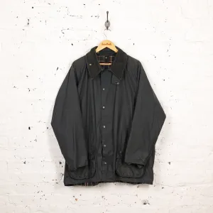 Barbour Beaufort Wax Jacket - Blue - XXL