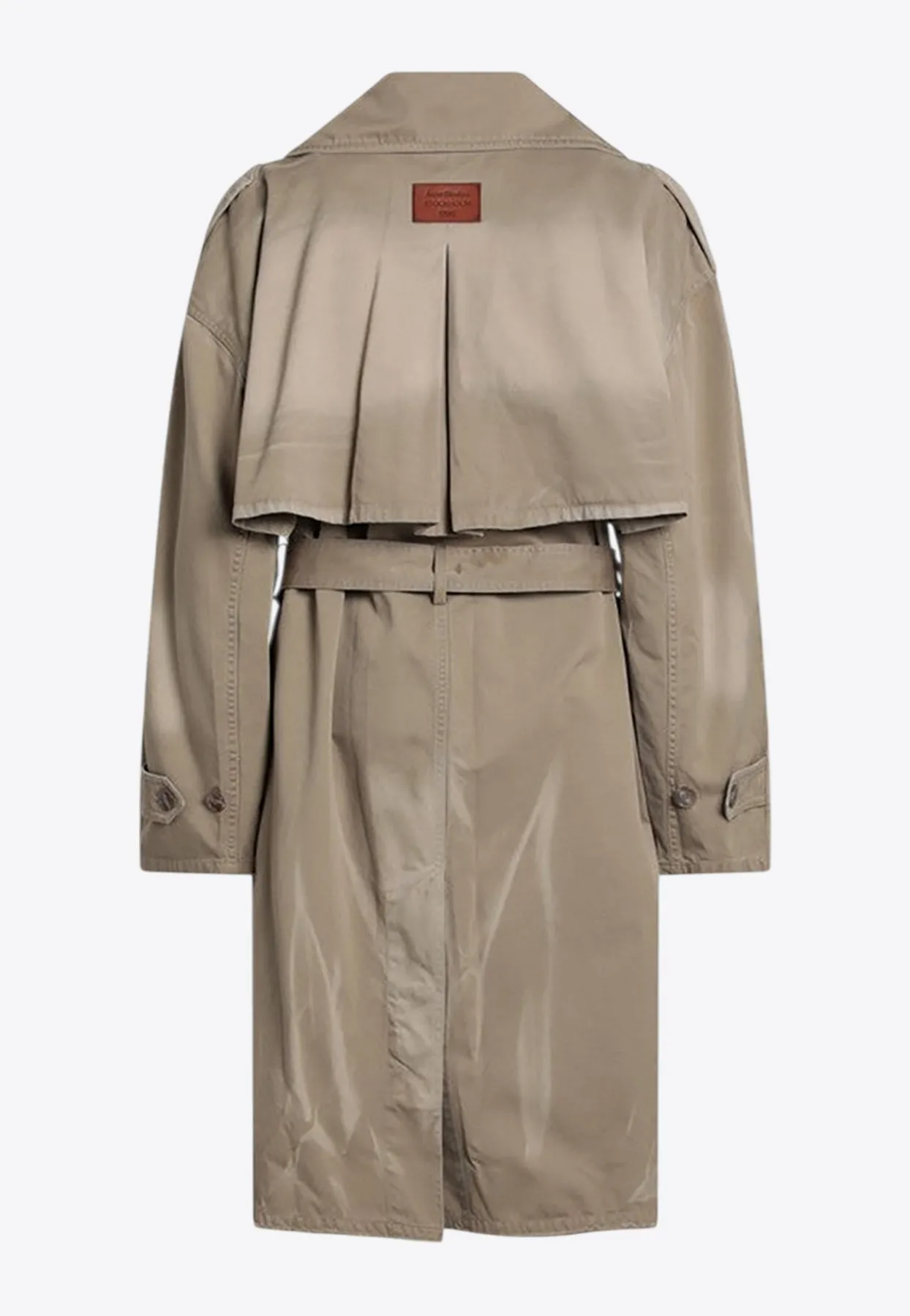 Belted Twill Coat