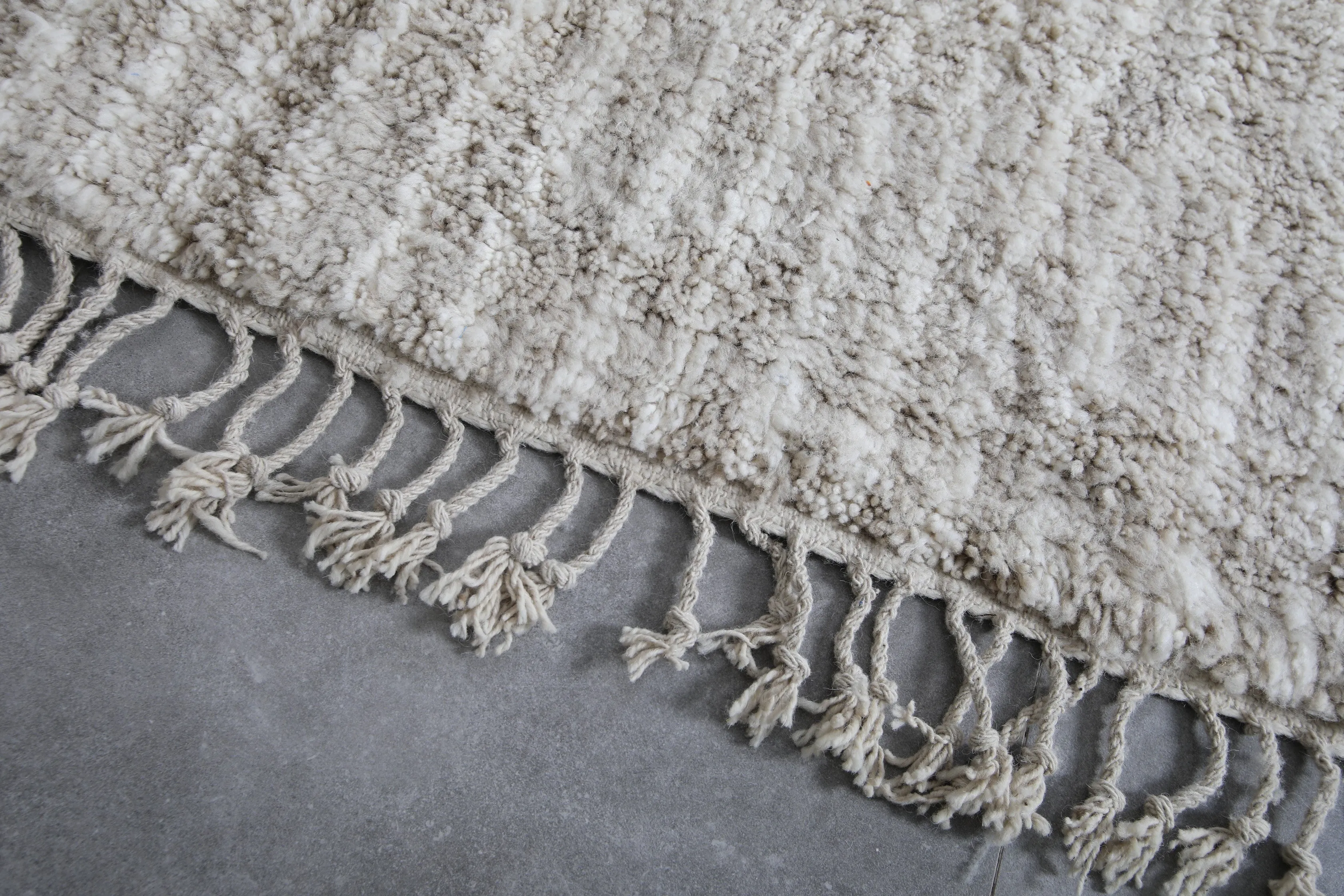 Beni ourain moroccan rug - Custom Wool rug - Berber rug