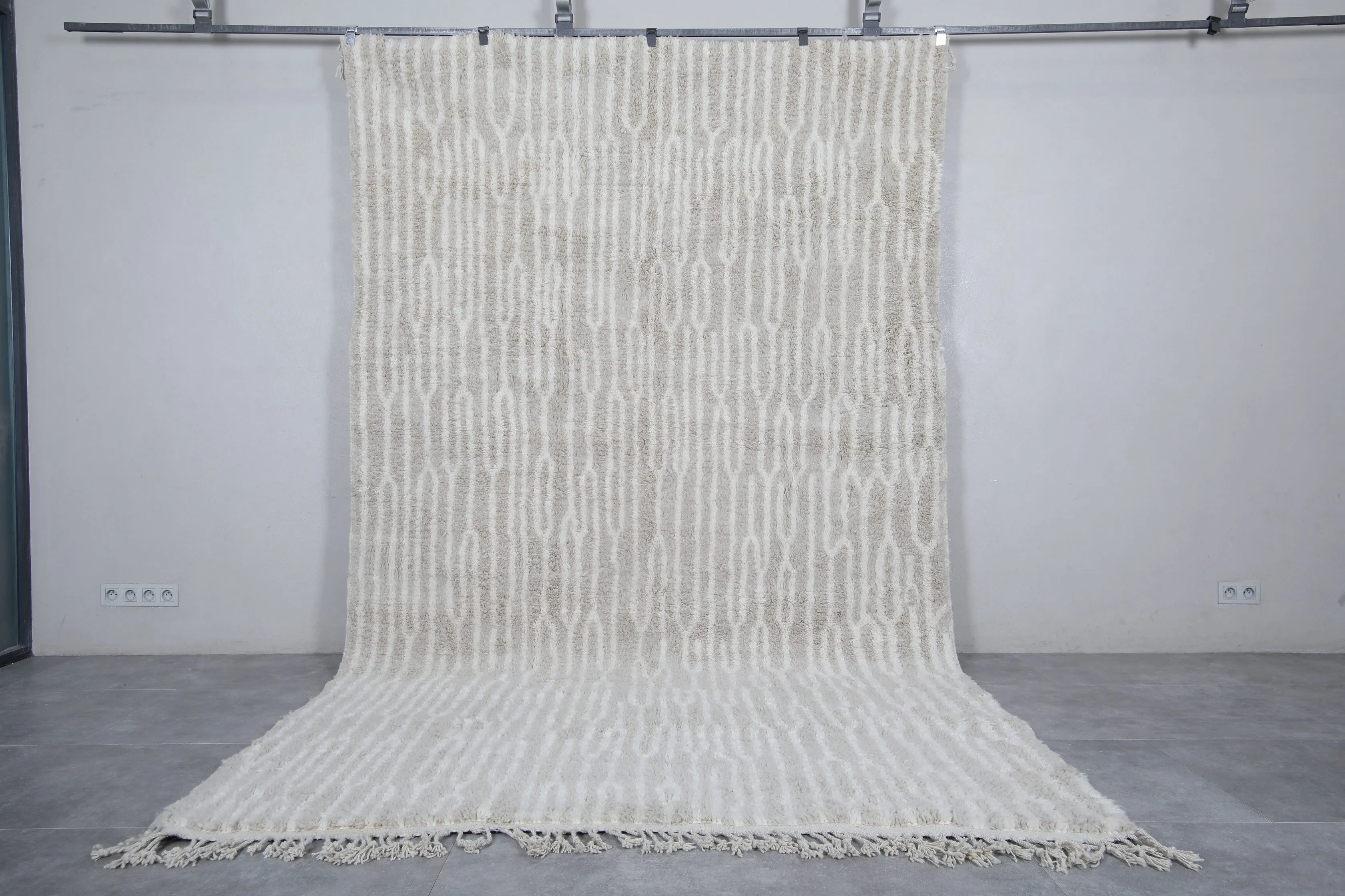 Beni ourain moroccan rug - Custom Wool rug - Berber rug