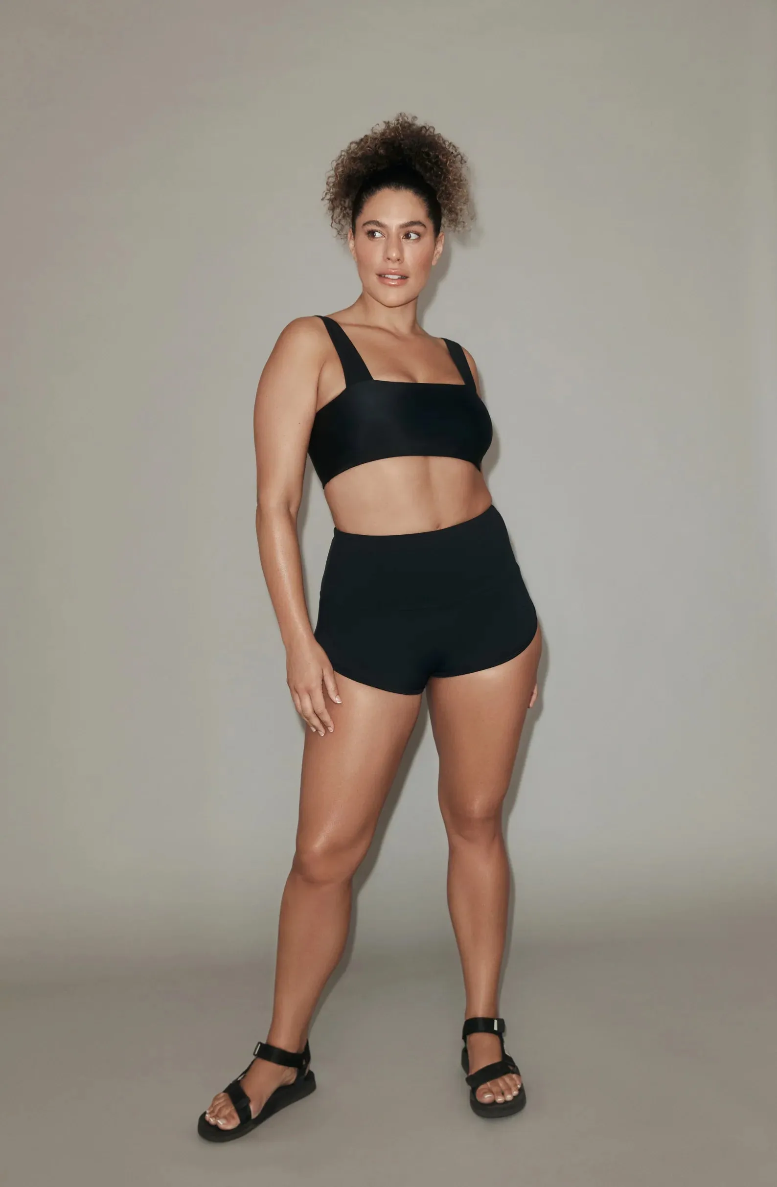 Betty Surf Bottoms - Black Rib