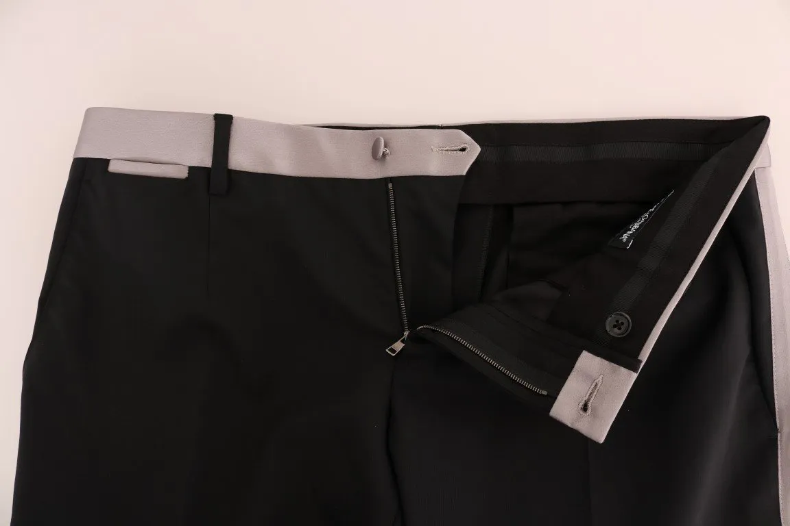 Black 3 Piece MARTINI Slim Suit