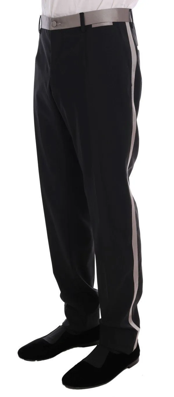 Black 3 Piece MARTINI Slim Suit