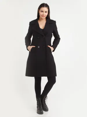 Black Solid Coat