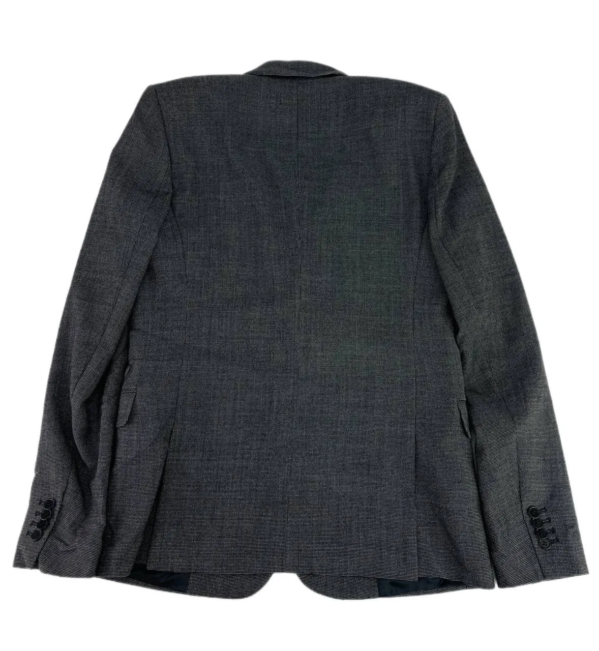BLK DNM Men's Grey Wool Blazer 25 #MBW11701 Size 48 NWT