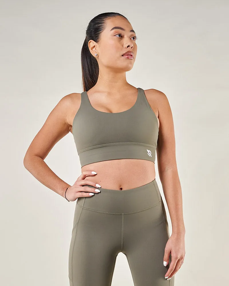 Brassière de sport MIA Kaki