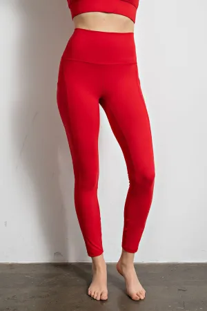 BUTTER YOGA PANTS WITH SIDE POCKETS