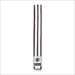 Bytomic Double Stripe Belt Brown/White