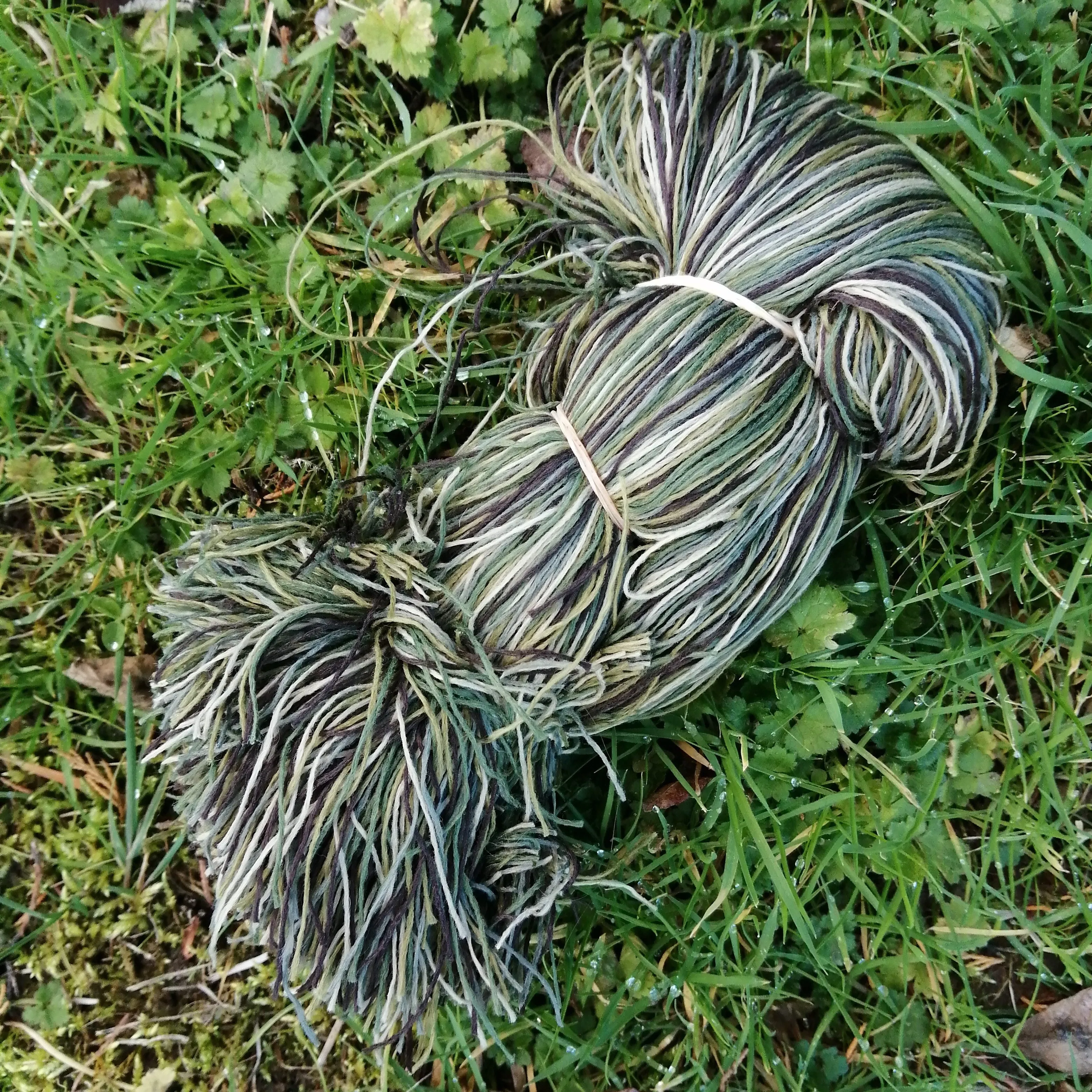 Camouflage & Concealment: Ghillie Threads. Standard  Hank. New. D.P.