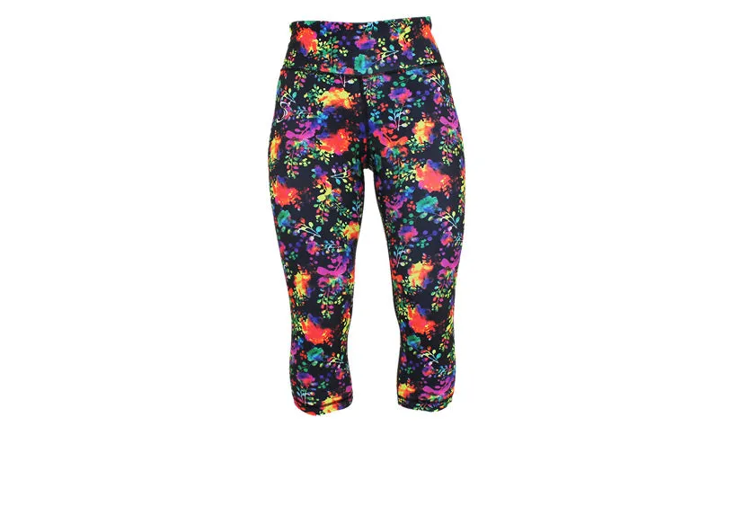 Capri Berry Blast leggings with pockets