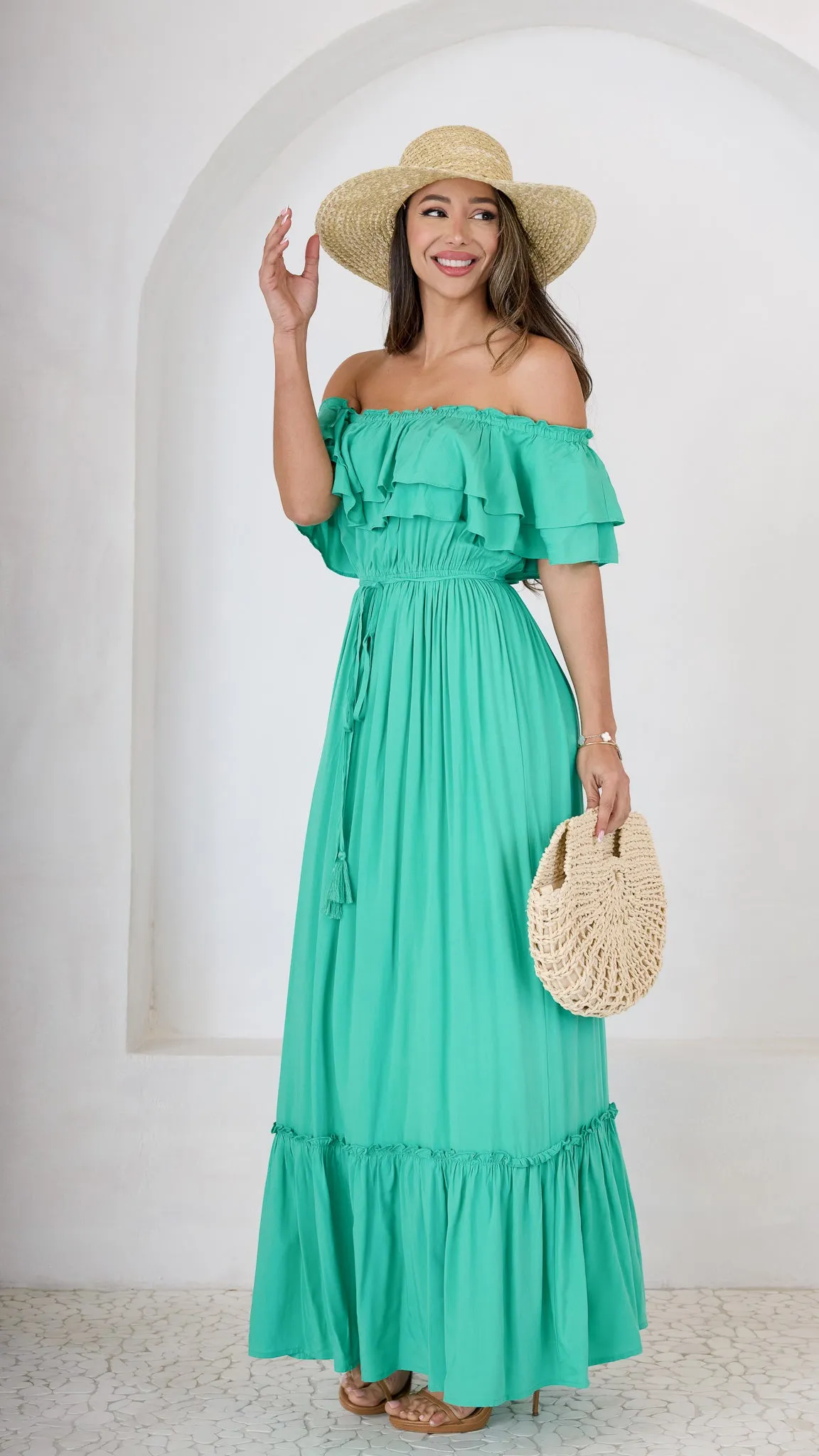 Capris Maxi Dress