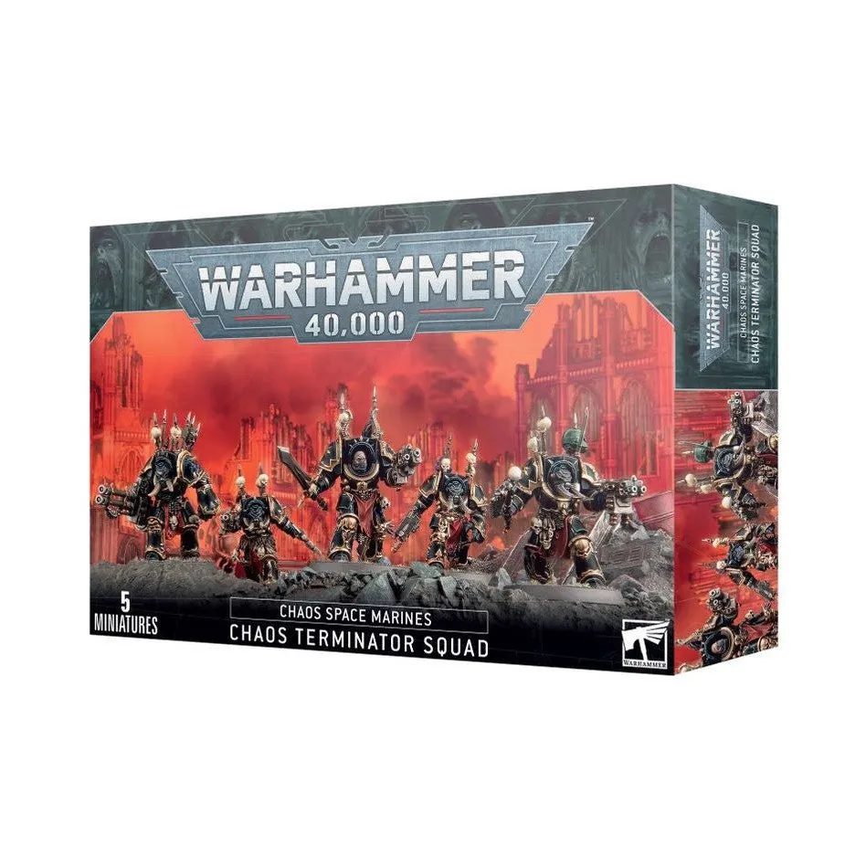 Chaos Space Marines: Chaos Terminator Squad