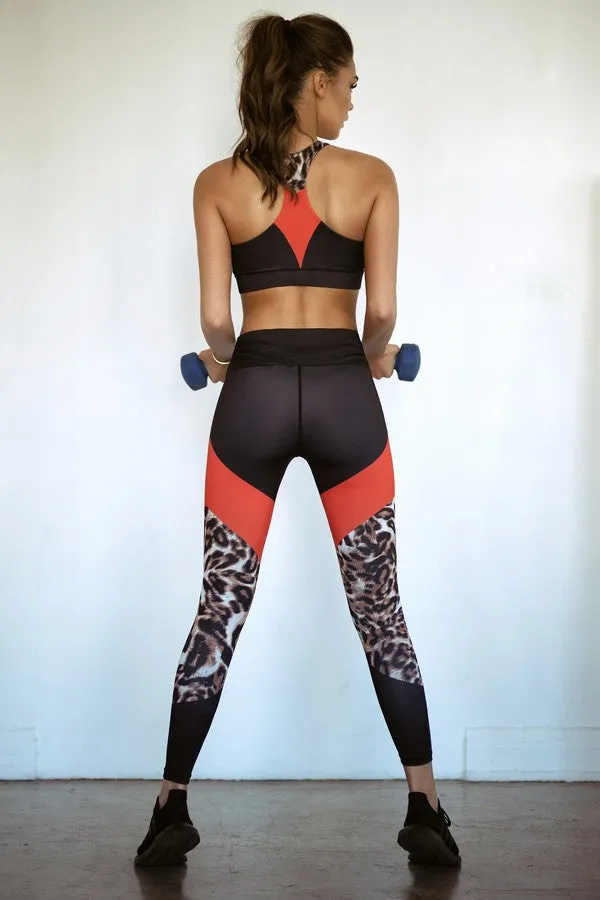 Cheetah Colorblock Active