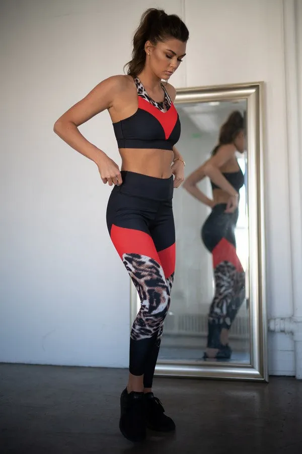 Cheetah Colorblock Active