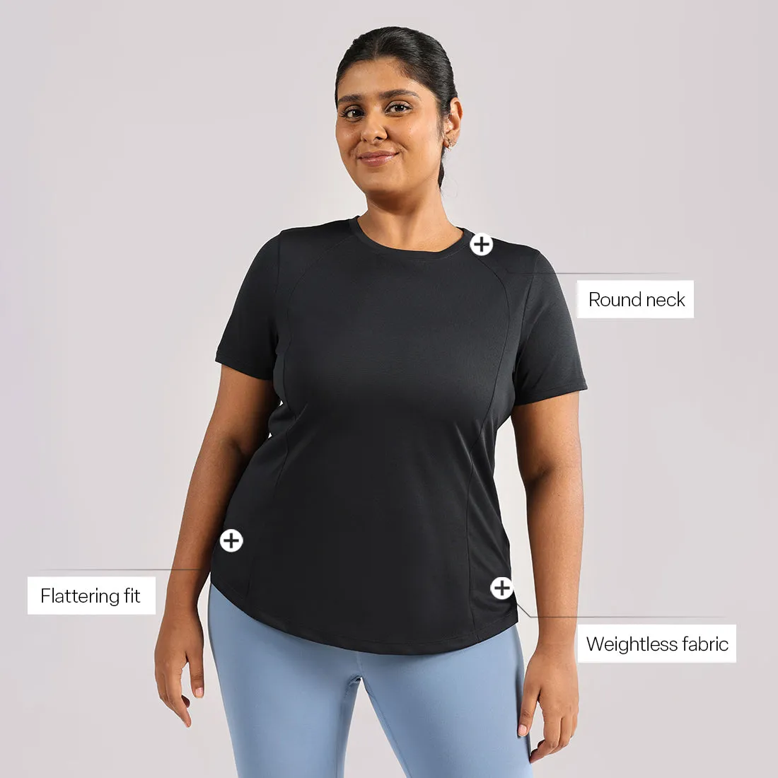 CloudFlex Round Neck Tee