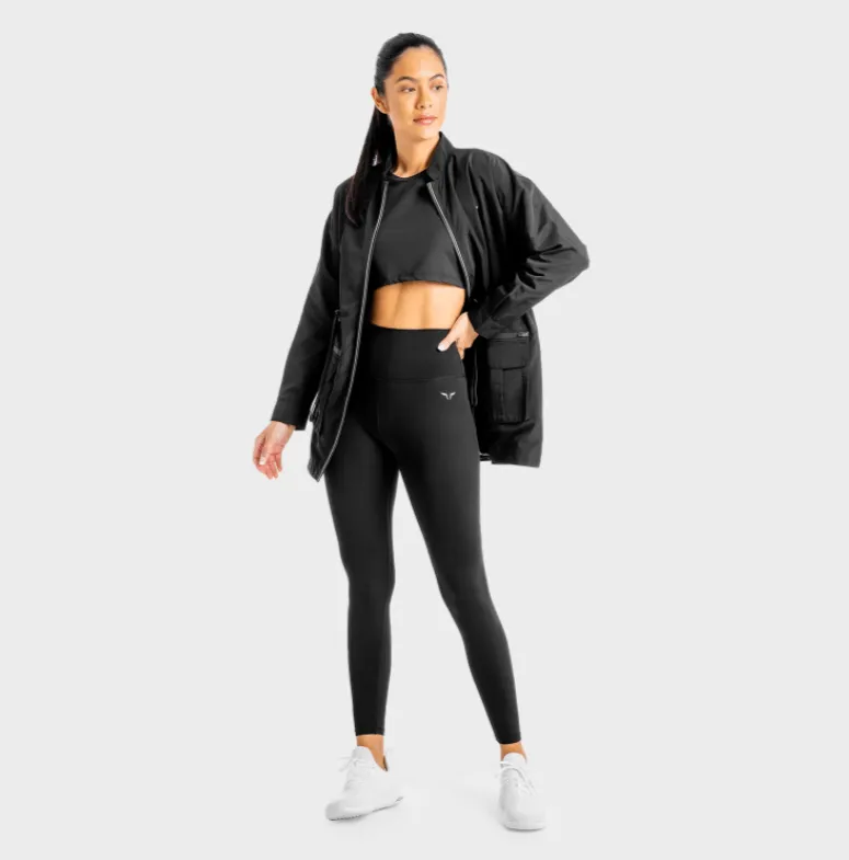 CORE AGILE LEGGINGS – ONYX