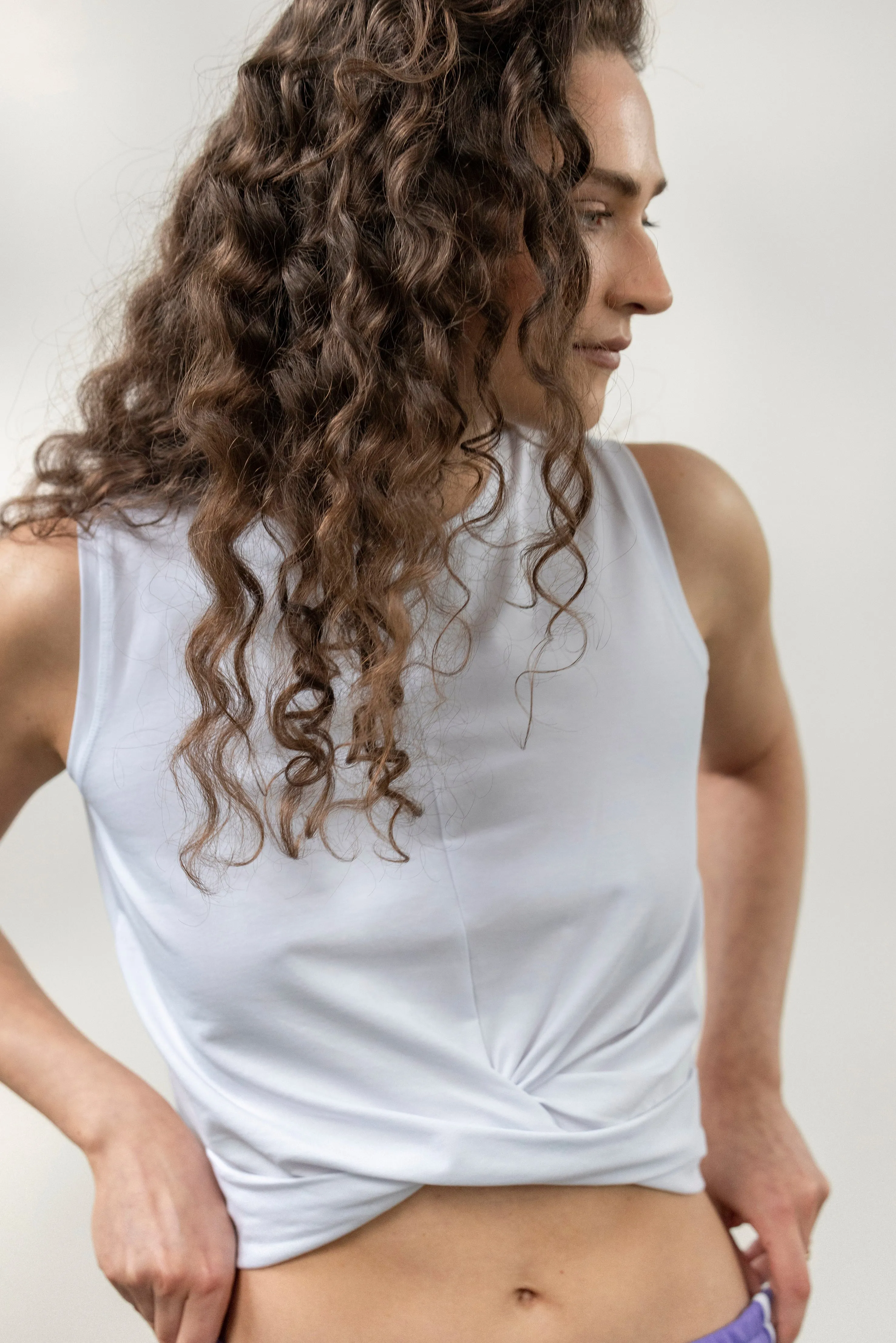 Cropped Top White