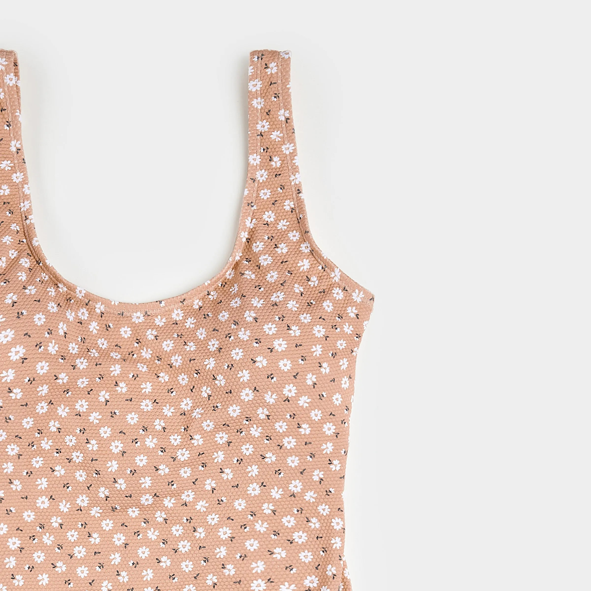 Ditsy Daisies Print Women's One-Piece Swimsuit