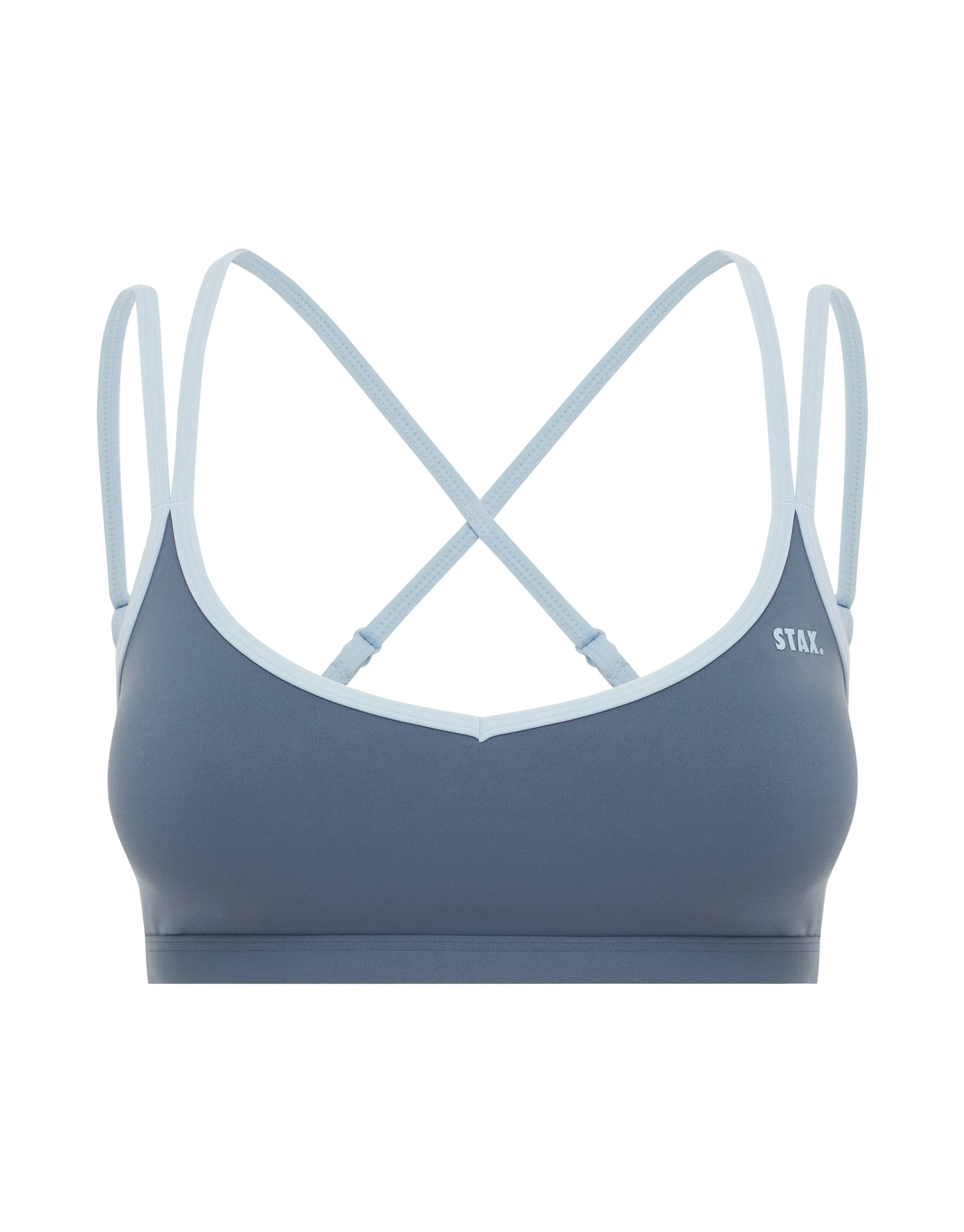 Double Strap Crop Airlyte - Sky