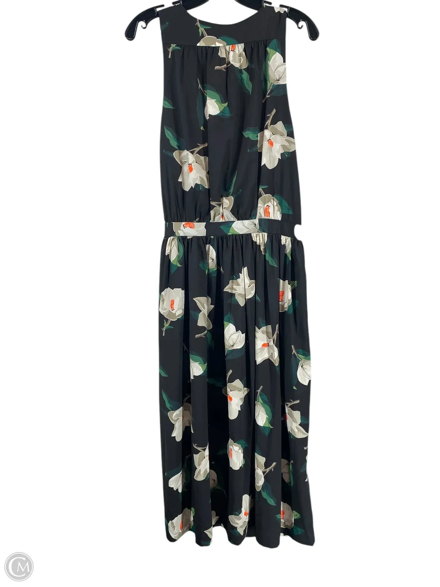Dress Casual Maxi By Banana Republic In Black, Size: 14
