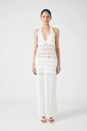 ETHEREAL MAXI DRESS | OFF WHITE