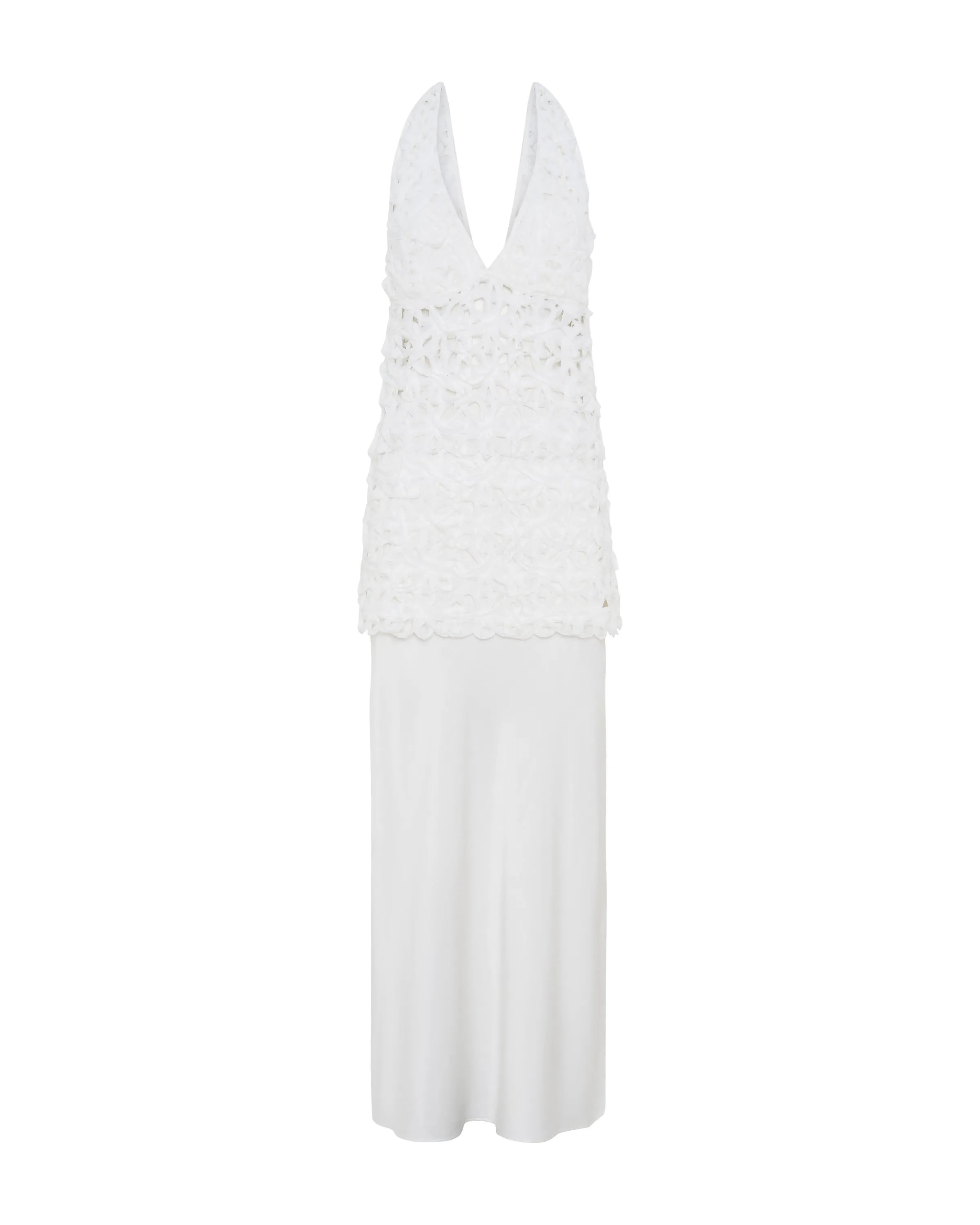 ETHEREAL MAXI DRESS | OFF WHITE