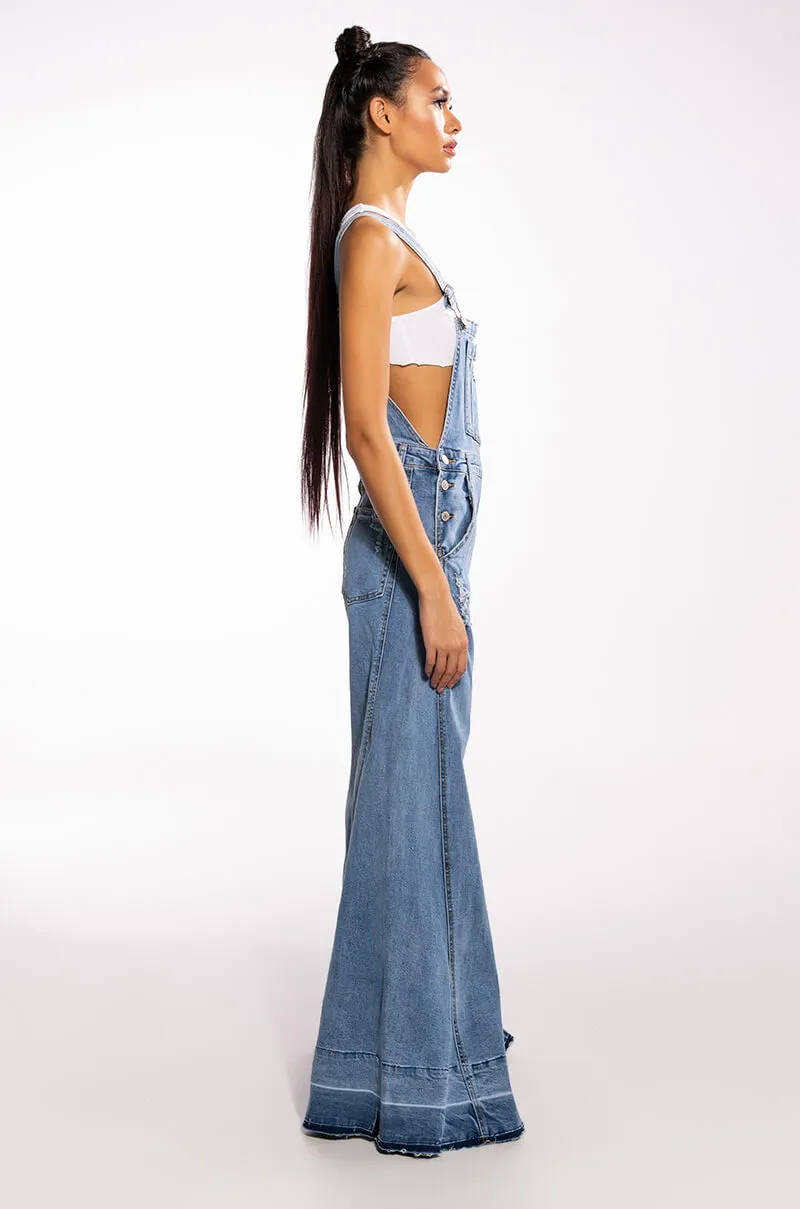 EVERYDAY WIDE LEG OVERALLS