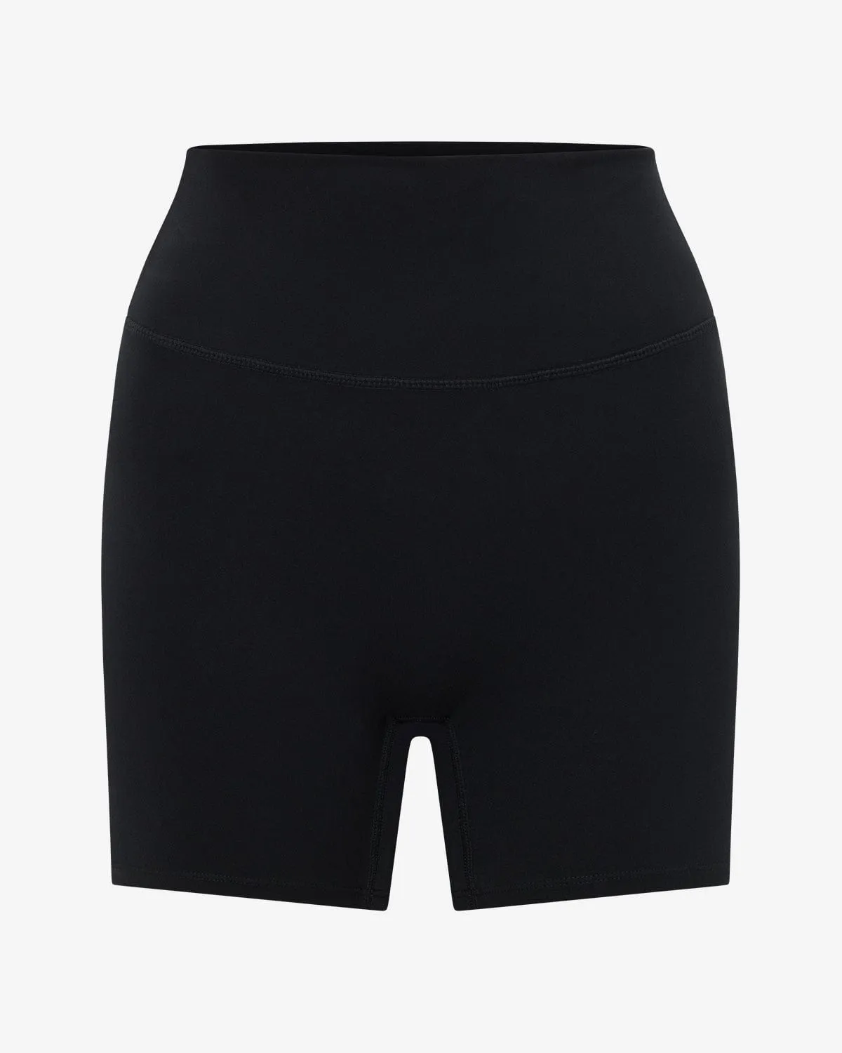 Fade Scrunch Shorts 4" | Black